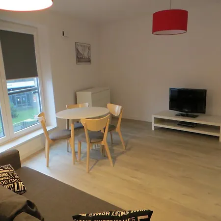 Black Red Apartment Poznan